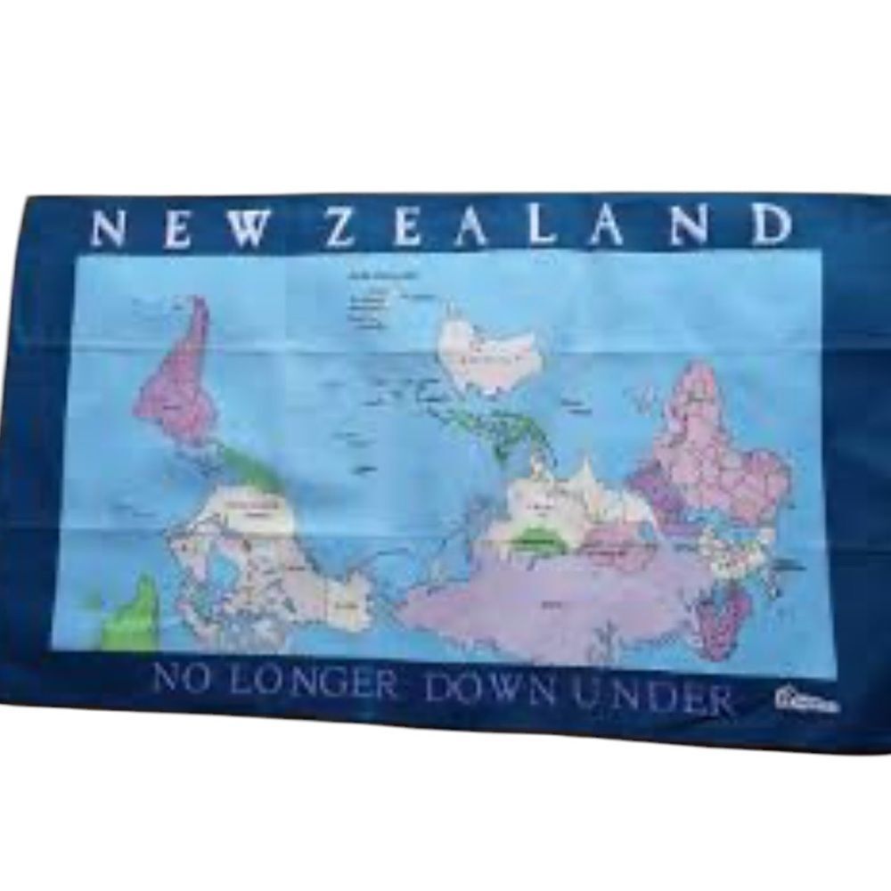 New Zealand Map Tea towel